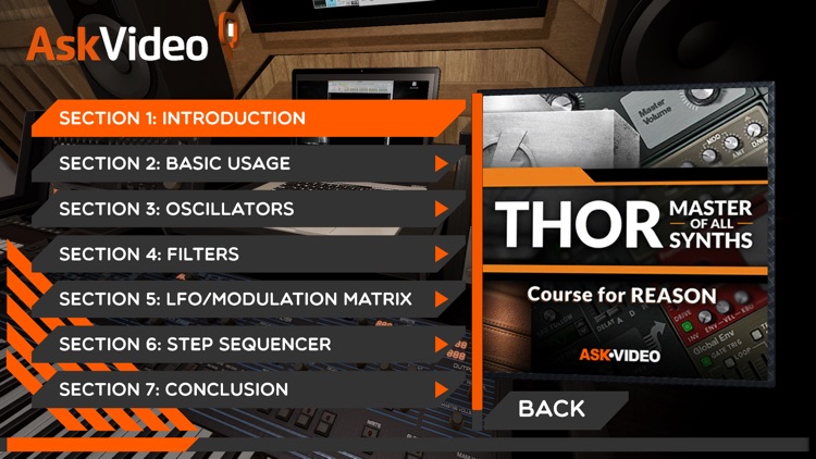 Synths Course for Thor