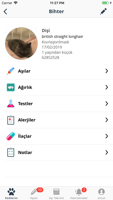 Pet Aşı Takvimi screenshot 2