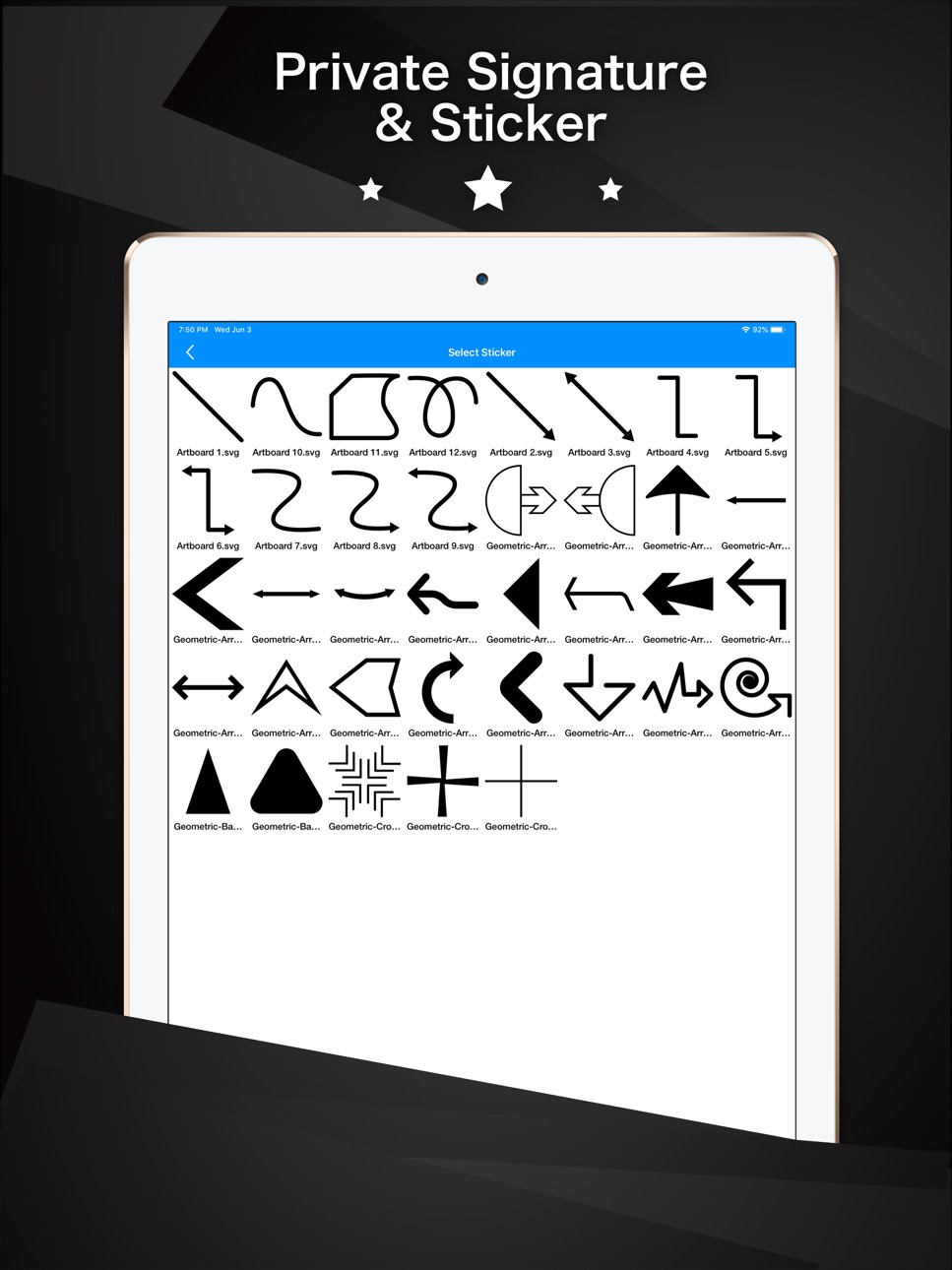 iPad screenshot