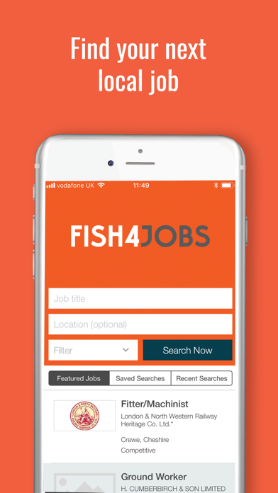 Fish4jobs Job Search Screenshot