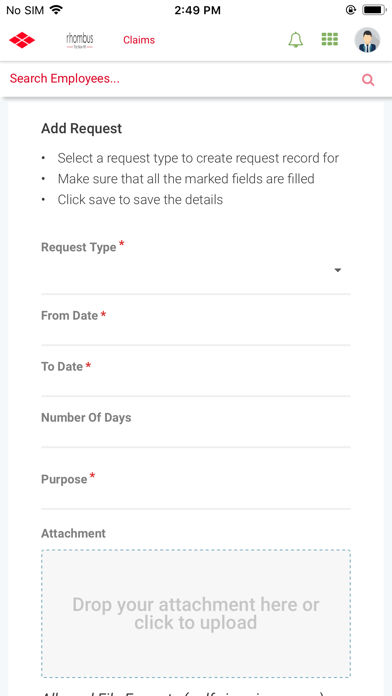 App screenshot