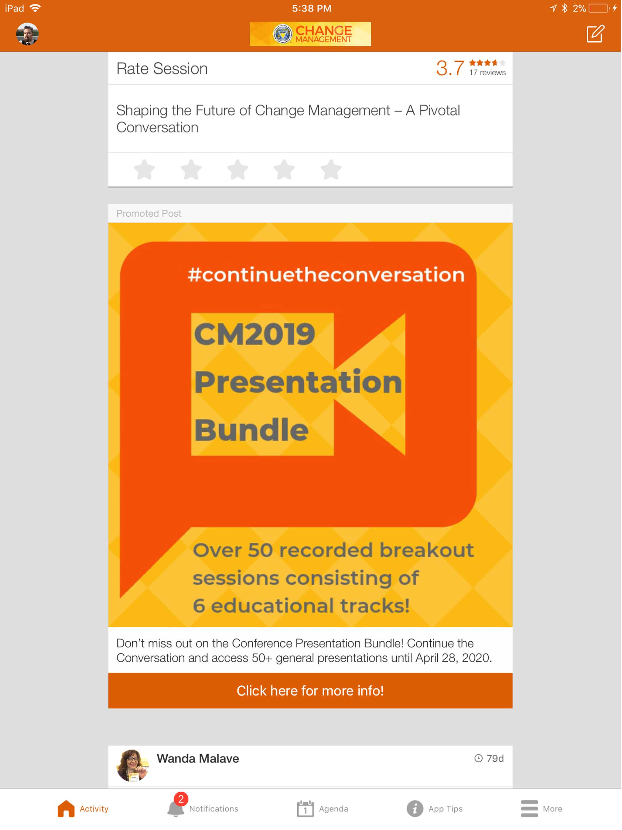 ACMP Change Management Conf screenshot 12