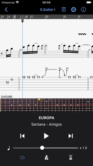 Скриншот Guitar Pro на iPhone 2