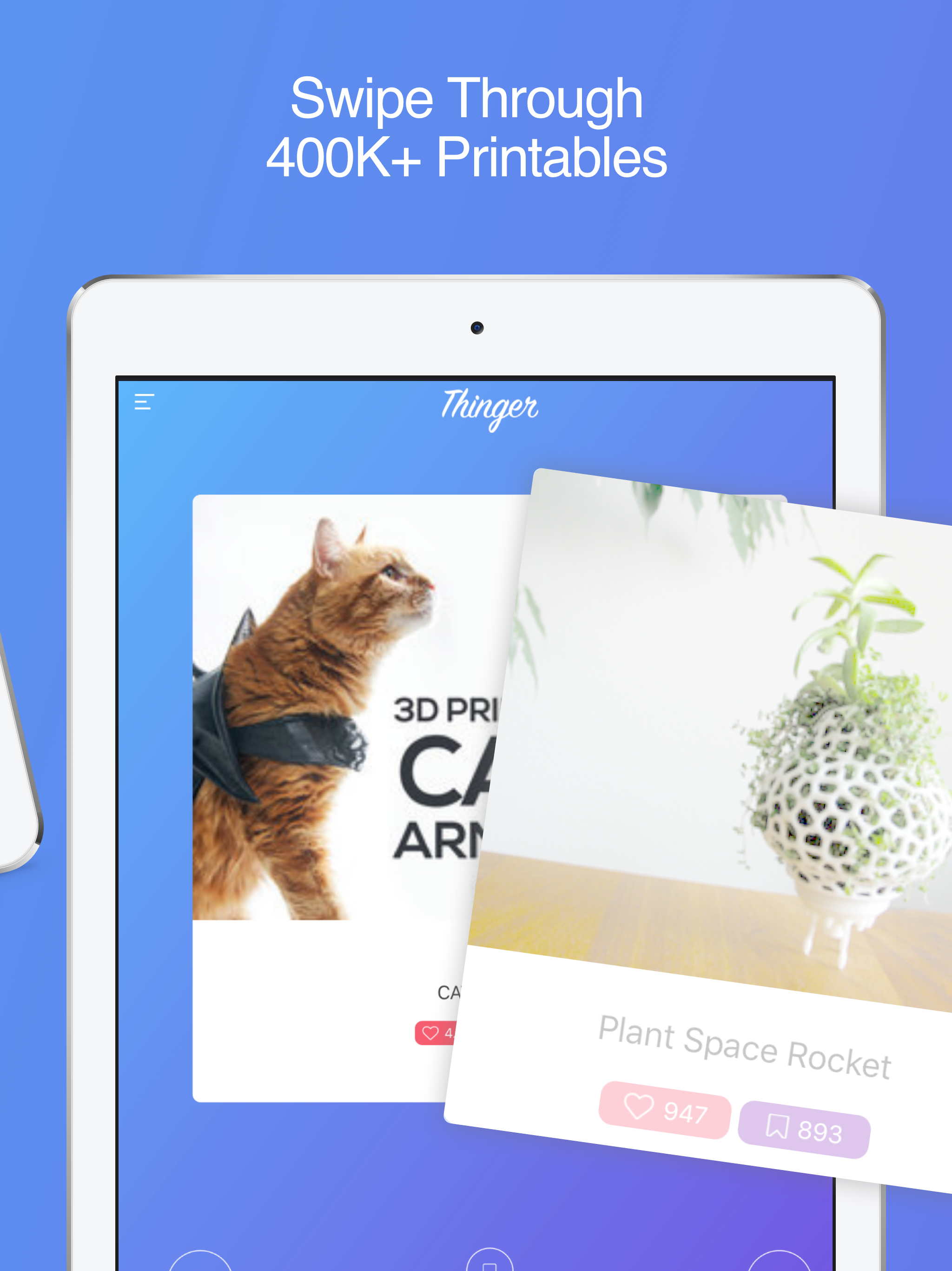 Thinger: 3D Printing Discovery