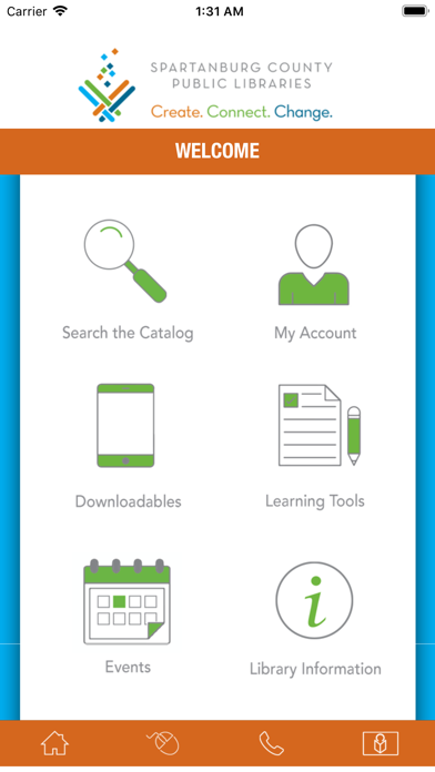 SCPL Mobile Library Screenshot