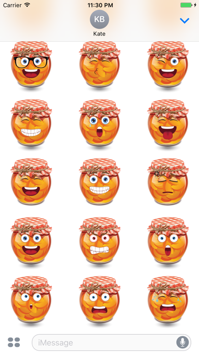 Screenshot #2 pour Sticker Me: Fruit Jam