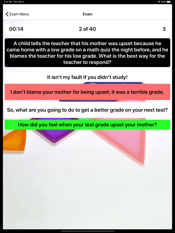 Screenshot #5 for Praxis II PLT 5 9 Exam Prep