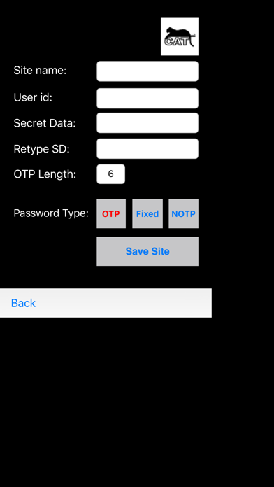 Screenshot 1 of iCat-NOTP App