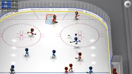 stickman ice hockey iphone screenshot 1