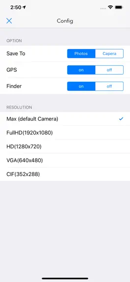 Game screenshot Capera  (HD camera) hack