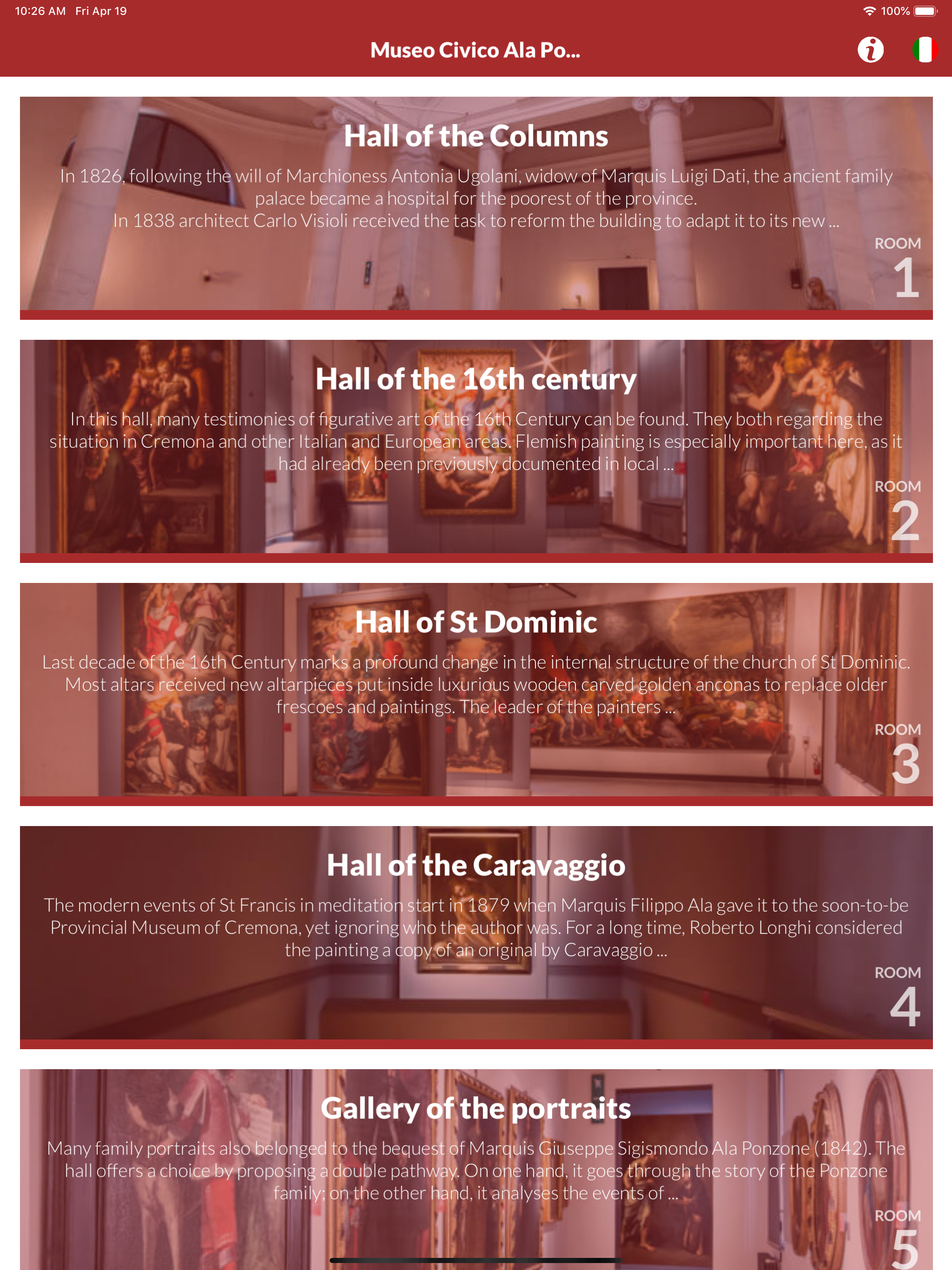 Museo Civico Ala Ponzone screenshot 4