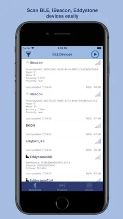 Scanner Bluetooth screenshot 1