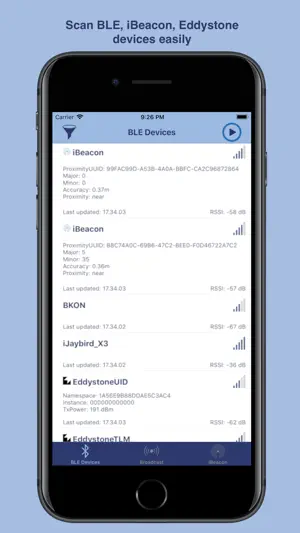 Scanner Bluetooth screenshot 1
