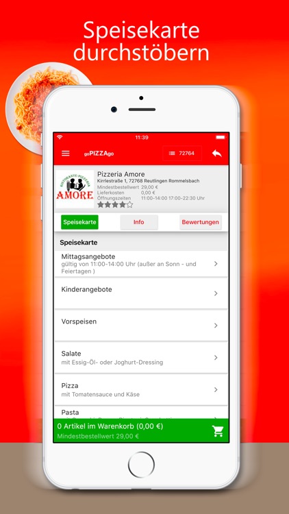 goPIZZAgo - Essen bestellen screenshot-3
