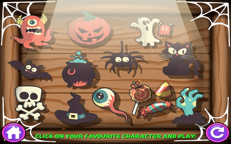 Screenshot #2 pour Trick Or Treat Halloween Games