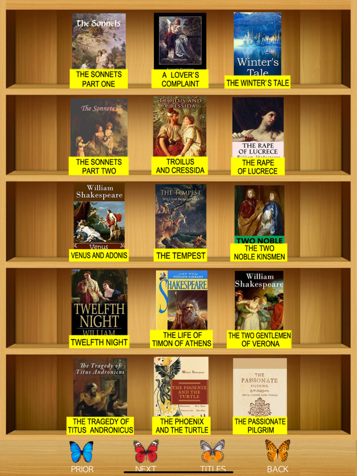 Shakespeare - Complete Search