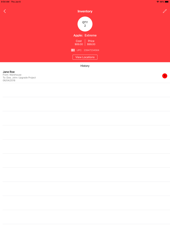 Tracknicity iPad screenshot 3 - Business app