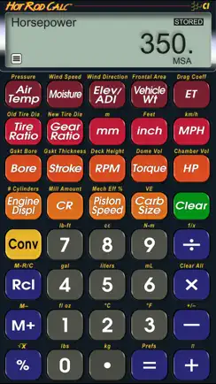 Hot Rod Calc iPhone image 3