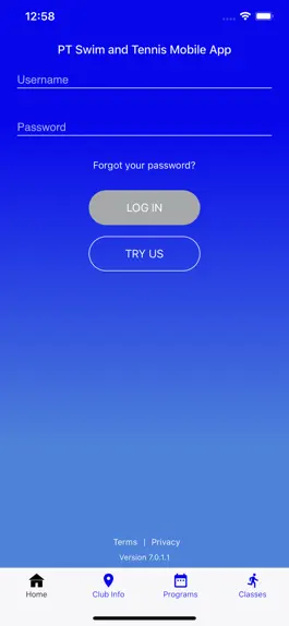 Game screenshot PT Swim and Tennis Mobile App mod apk