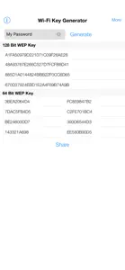 iWep Generator Pro - WiFi Pass screenshot #2 for iPhone