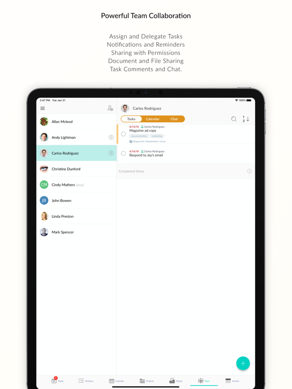 Screenshot #5 pour Hitask: Team Task Management