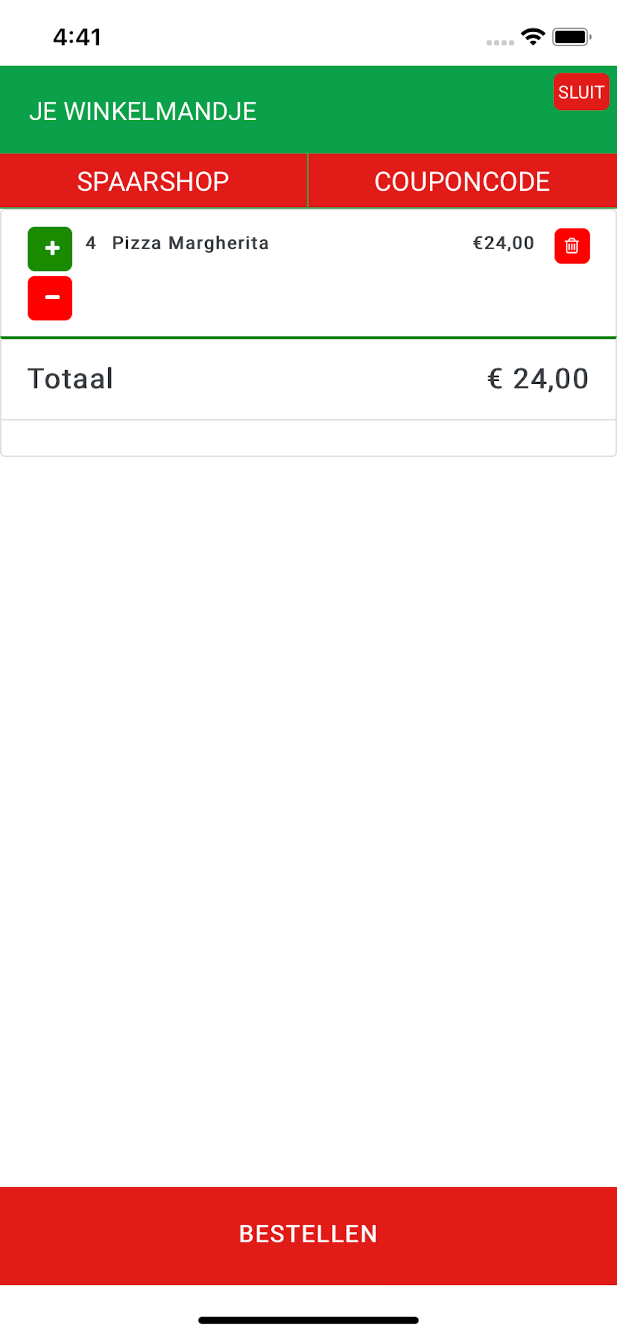 Pizzeria La Bella Nijmegen screenshot 3