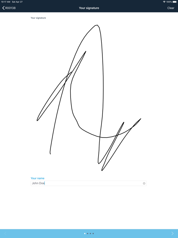 On Key Work Manager iPad screenshot