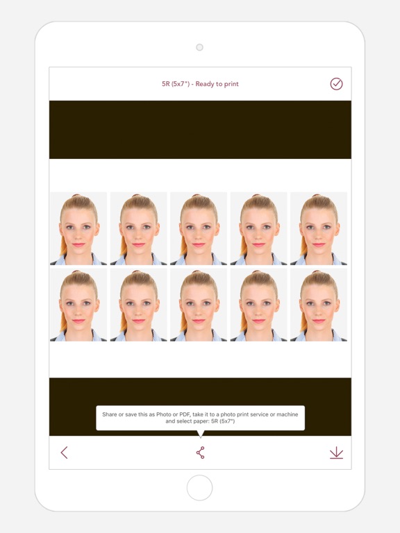 Screenshot #6 pour UK Passport Photo