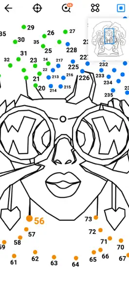 Game screenshot Dot to Dot to Coloring apk