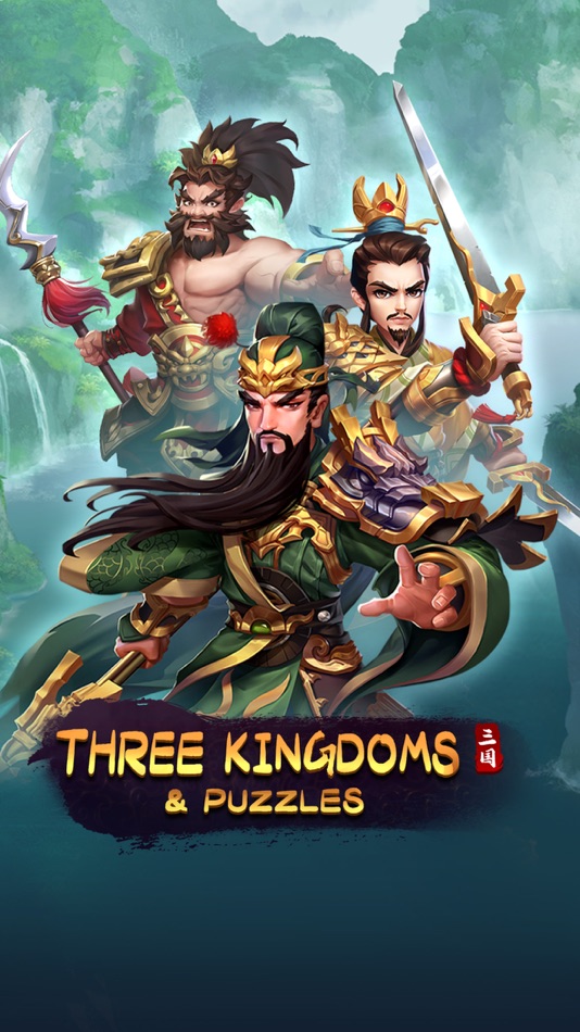 #4. Three Kingdoms & Puzzles (iOS) Podle: Fingerdance