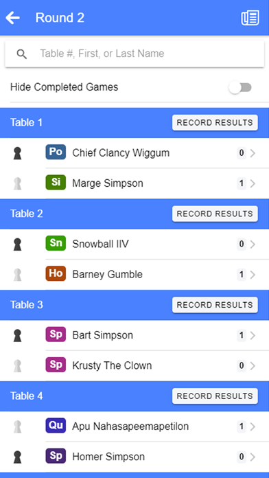 Screenshot #1 pour Chess Tournament ChessClub.io