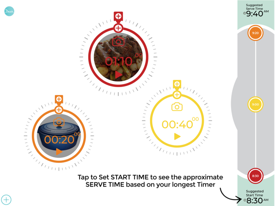 Dash - Visual Cooking Timer iPad screenshot 8 - Food & Drink app