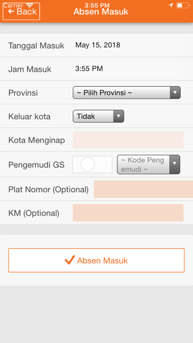 Screenshot #3 pour Timesheet Mobile