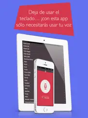 dictado de voz ipad capturas de pantalla 3