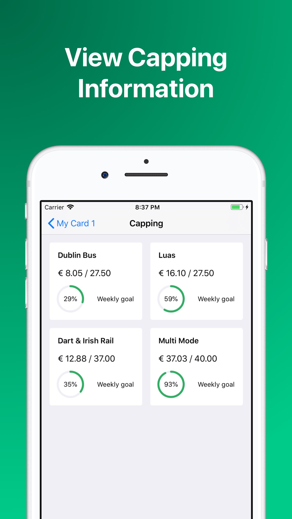 Screenshot 2 of Leap Card