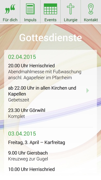 Wendelinusbote Screenshot