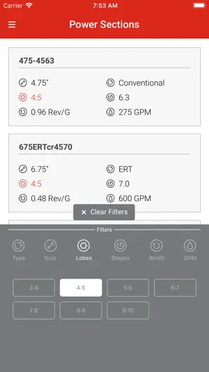 NOV Power Sections screenshot 3