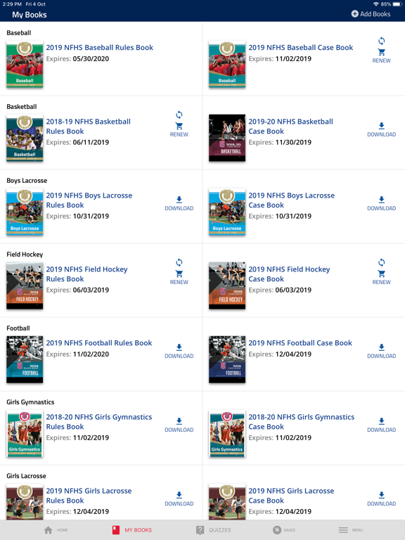 Screenshot #5 pour NFHS Rules