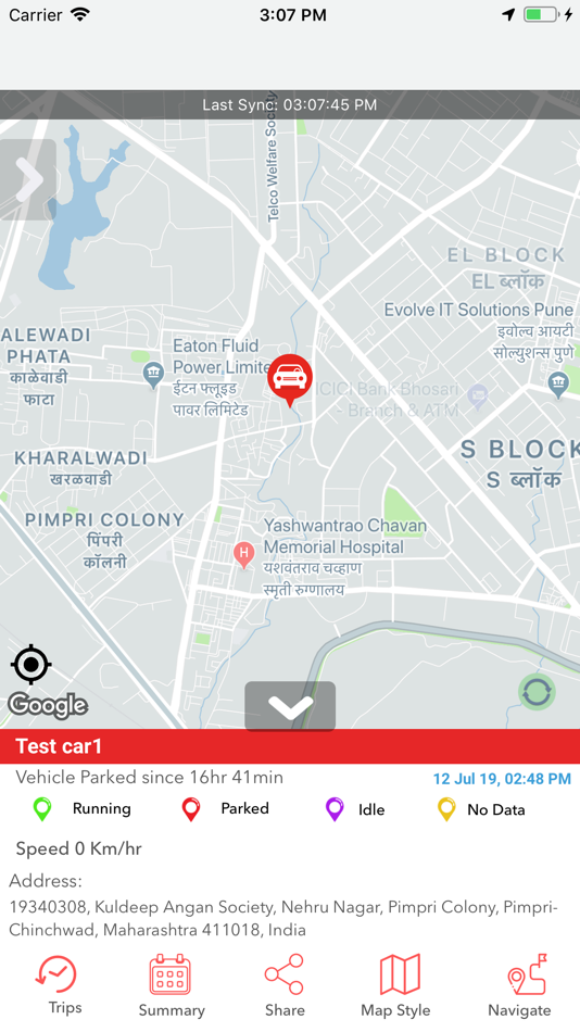 #3. Mahindra SmartTracker (iOS) 由: Raghavendra Ware
