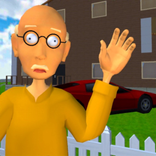 Grandpa Neighbor. Bald Teacher iOS App