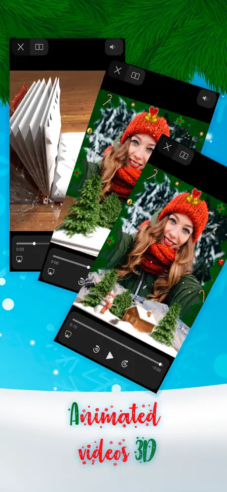 Animated Christmas Frames