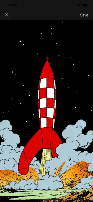 Immagine dello schermo 9 The Adventures of Tintin iphone