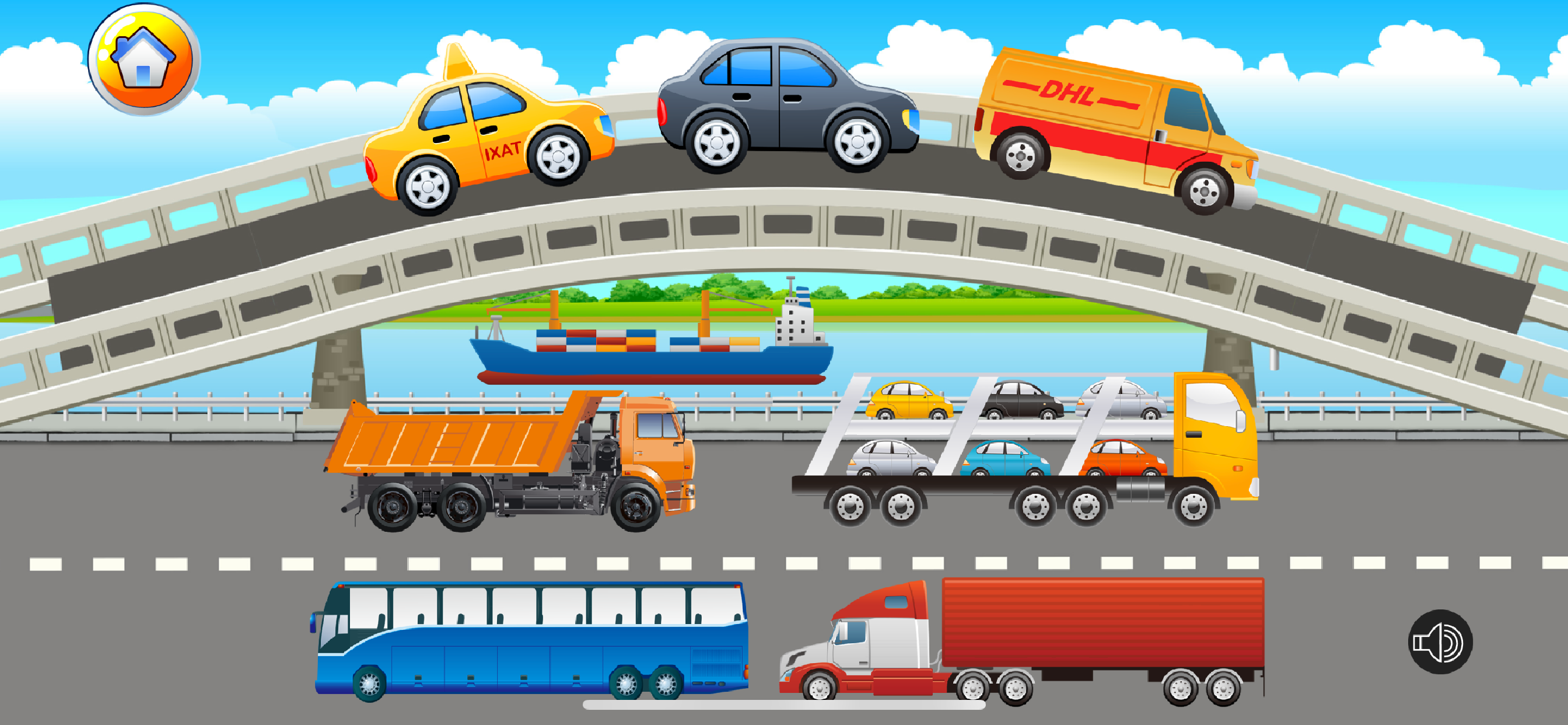 Car Game For Kids & Toddler