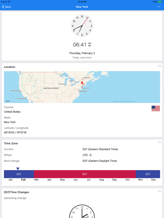 World Clock by timeanddate.com screenshot 4