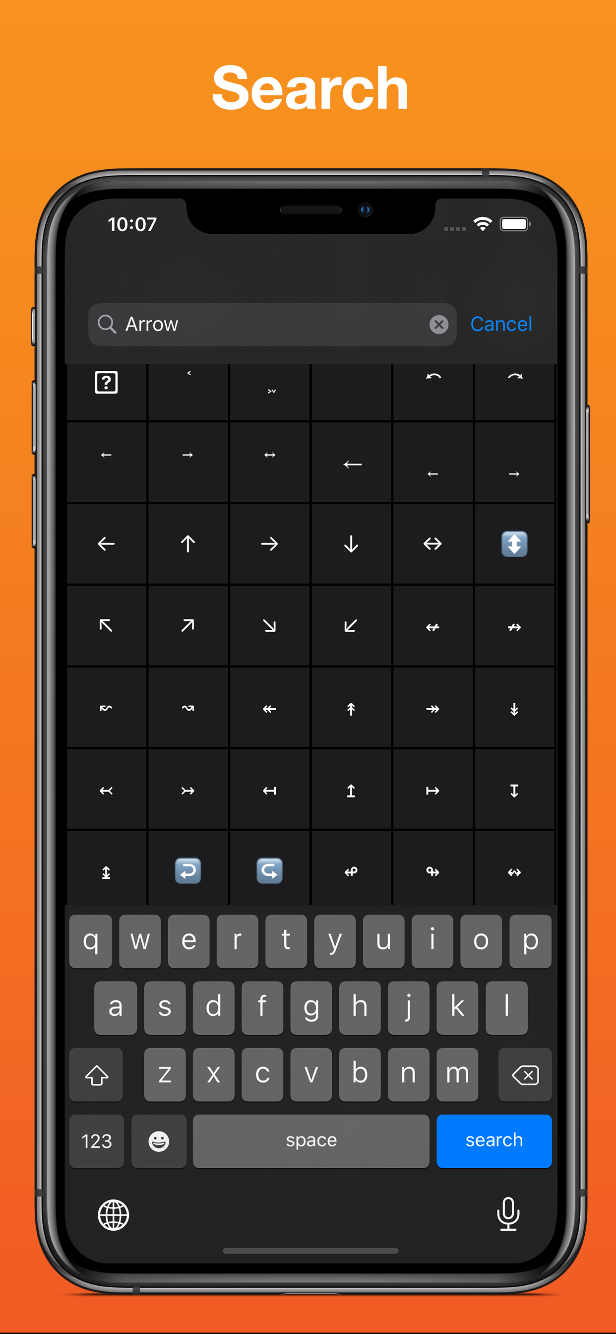 Symbols – all characters screenshot 4