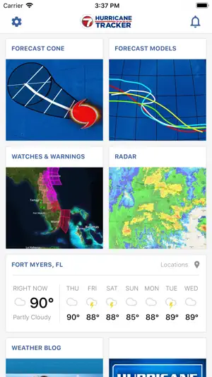WSVN Hurricane Tracker screenshot 1
