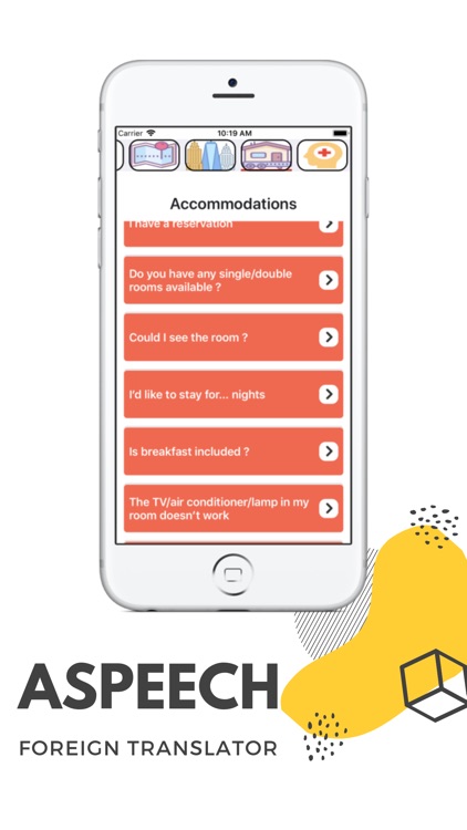 ASpeech : Phrases for Travel