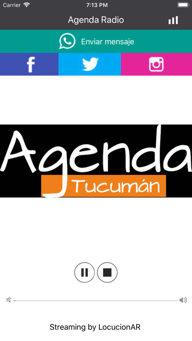 Agenda Radio screenshot 2