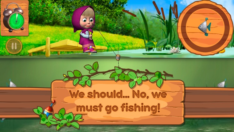 Masha and the Bear: Fishing