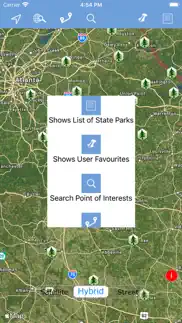georgia state parks & areas iphone screenshot 4